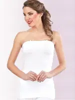 İmer 1282 Askısı Çıkabilir Straplez Modal Atlet Beyaz görsel 4