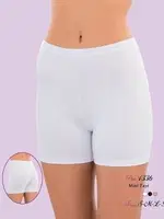 İmer 4336 Modal Likralı Kısa Tayt Beyaz görsel 5