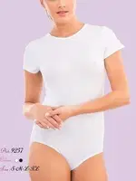 İmer 9257 Yuvarlak Yaka Kısa Kol Modal Badi Beyaz farklı açı