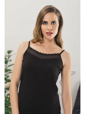 HMD Kadın Likralı Süprem Beyaz Atlet HMD 2438