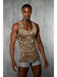 Doreanse Kamuflaj Baskılı Erkek Atlet - Imprime Collection Doreanse 2215