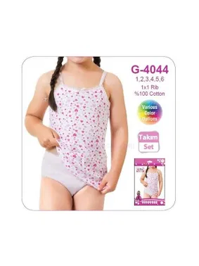 Öztaş Kız Baskılı İp Askılı Ribana Takım Öztaş G4044 - Alternatif Görünüm