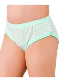 Öztaş Kız Baskılı Lycralı Biyeli Slip 6 Lı Paket Öztaş B4727