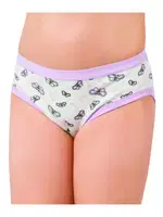 Kız Baskılı Lycralı Biyeli Slip 6 Lı Paket Öztaş B4727 Renkli görsel 5