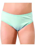 Kız Baskılı Lycralı Slip 6 Lı Paket Öztaş B4723 Renkli detay görünüm