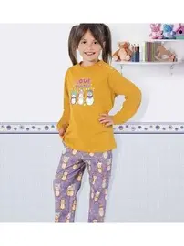 HMD Kız Çocuk Pijama Takım Hmd 5265