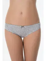 Kom Mary Pamuklu Gri 3 lü Bikini Seti Gri Melanj görsel 5