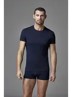 Konpakt Likralı O Yaka T-Shirt Dagi D5120 Lacivert görsel 4