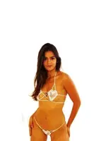 La Blinque Beyaz Sütyen String Takım 158 Beyaz