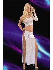 La Blinque La Blinque Derin Yırtmaçlı Fantazi Takım 6090