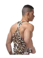 La Blinque Erkek Leopar Atlet 013 Karışık detay görünüm