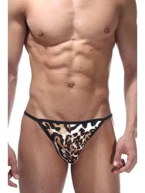 La Blinque La Blinque Erkek Leopar String 15090