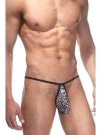 La Blinque La Blinque Erkek Leopar String 15174