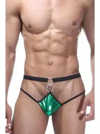 La Blinque La Blinque Erkek Parlak String Çamaşır 15232