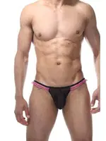 La Blinque Erkek Seksi Transparan Tanga 15448 Siyah