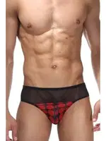 La Blinque Erkek Tül Tanga Çamaşır 15138 Kırmızı