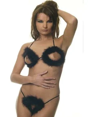 La Blinque La Blinque Erotik Bayan Tüylü Çamaşır 1008