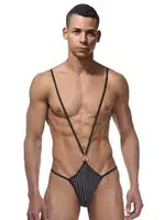 La Blinque Fantazi Erkek Body 15156 Siyah