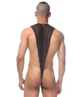 La Blinque Fantazi Erkek Body 15208 Siyah detay görünüm