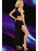 La Blinque Fantazi Takım 6066 Siyah detay görünüm