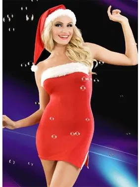 La Blinque La Blinque Kırmızı Yılbaşı Kostüm 2042