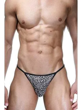 La Blinque La Blinque Leopar Erkek Tanga 15246