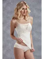 Ladies Brashirt and Panties Set Doreanse 9450 Ekru