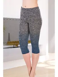 Lady Lady Kırçıllı Penye Bayan Tayt 8158