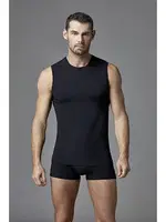 Likralı Kolsuz O Yaka T-Shirt Dagi D5090 Siyah detay görünüm