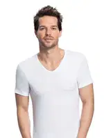 Likralı V Yaka Erkek Fanila NBB 711