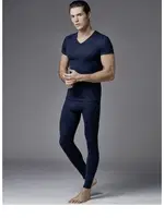 Likralı V Yaka Kısa Kol Termal Üst Eros ES 1456 görsel 4