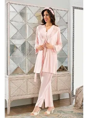 XSES Lohusa 3 lü Pijama Takım XSES 2190 - Alternatif Görünüm