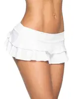 Merry 2972 See Beyaz Şık Mini Etek Beyaz