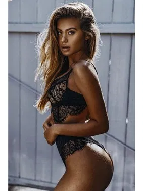 Merry See Merry See 3138 Siyah Şık Dantel Sütyen Külot Takım - Alternatif Görünüm