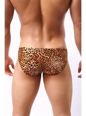 Merry See Merry See Leopar Desenli Erkek Slip - Alternatif Görünüm