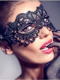 Merry See Merry See Şık Dantel Göz Maskesi