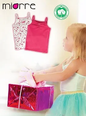 Miorre Miorre 2 Li Paket Kız Çocuk Atleti