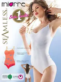 Miorre Miorre İnce Askılı Body Korse 1-2 Beden inceltir