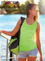 Miorre Kalin Askılı Seamless Bayan Atlet Yeşil