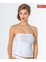 Miss Fit Büzgülü Straples 11040 Beyaz