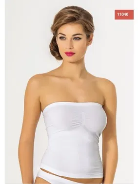 Miss Fit Miss Fit Büzgülü Straples 11040 - Alternatif Görünüm