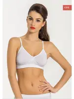 Miss Fit İnce Askılı Büstiyer 1315 Beyaz