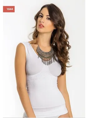 Miss Fit Miss Fit Kalın Askılı Korsajlı Atlet 1644