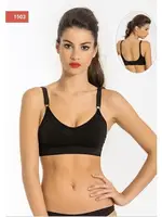 Miss Fit Minimizer Sütyen 1503 Siyah farklı açı