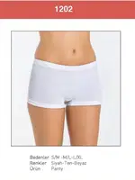 Miss Fit Panty 1202 Beyaz detay görünüm