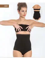 Miss Fit Parlak Mideli Büstiyer 33641 Siyah