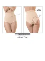 Miss Fit Silikonlu Kaymaz Yüksek Bel Slip Korse 33636 Ten görsel 4