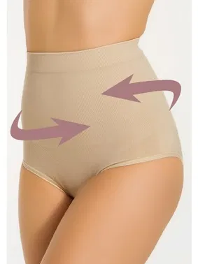 Miss Fit Miss Fit Silikonlu Kaymaz Yüksek Bel Slip Korse 33636