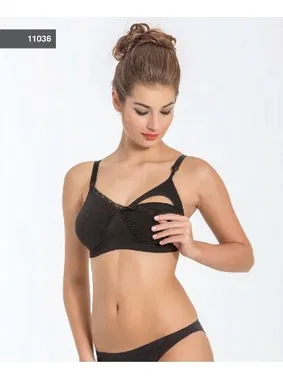 Miss Fit Miss Fit V Yaka Emzirme Sütyen 11036