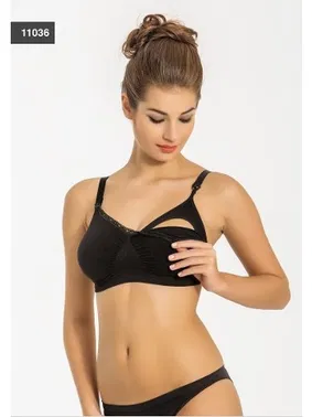 Miss Fit Miss Fit V Yaka Emzirme Sütyen 11036 - Alternatif Görünüm